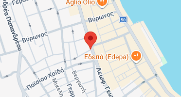 Location of business on map
