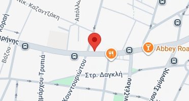 Location of business on map