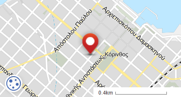 Location of business on map