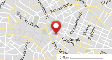 Location of business on map