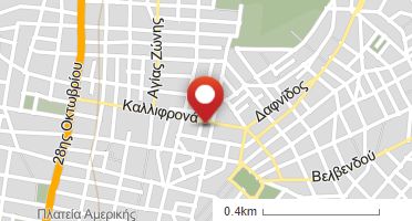 Location of business on map