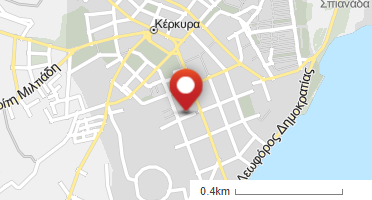 Location of business on map