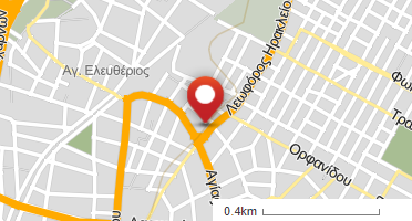 Location of business on map
