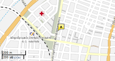 Location of business on map
