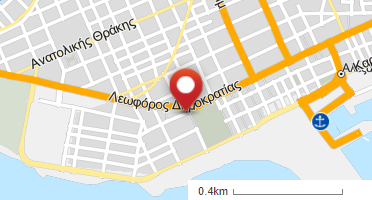 Location of business on map