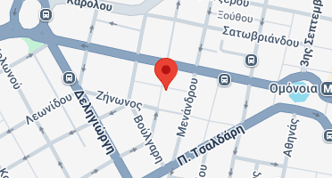 Location of business on map