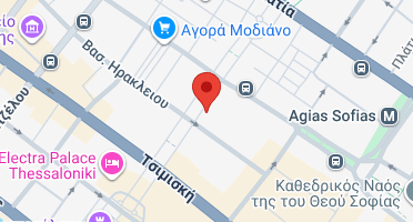 Location of business on map