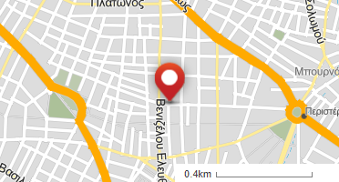 Location of business on map