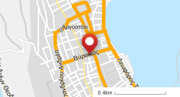 Location of business on map