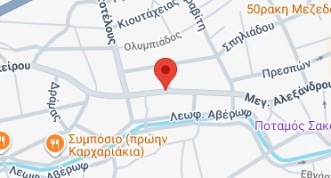 Location of business on map