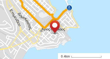 Χάρτης και σημείο της επιχείρησης