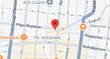 Location of business on map