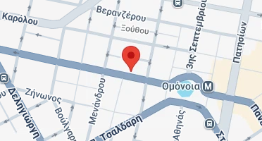 Location of business on map