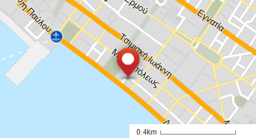 Location of business on map