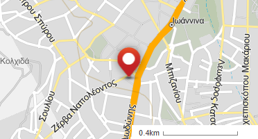 Location of business on map
