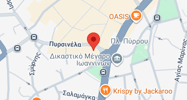 Location of business on map