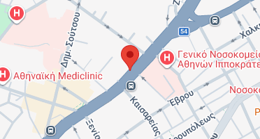 Location of business on map