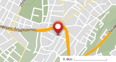 Location of business on map