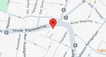 Location of business on map