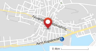 Location of business on map