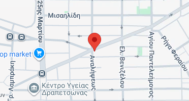 Location of business on map