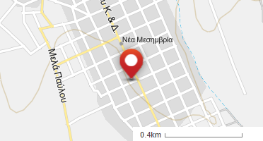 Location of business on map