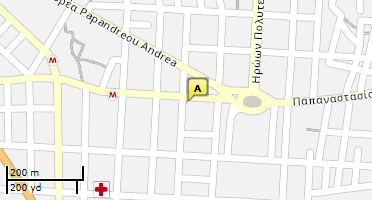 Χάρτης και σημείο της επιχείρησης