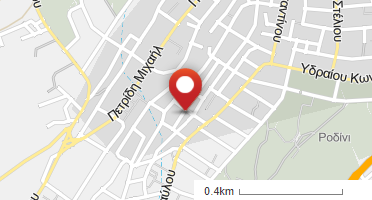 Location of business on map
