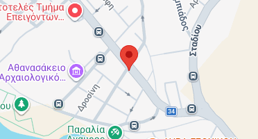 Location of business on map