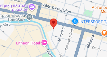 Location of business on map
