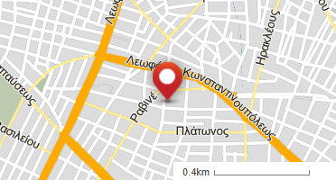 Location of business on map