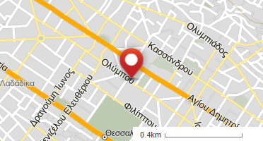 Location of business on map
