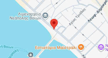 Location of business on map