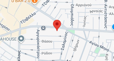 Location of business on map