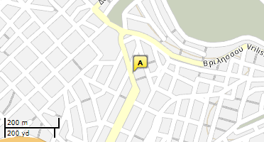 Location of business on map