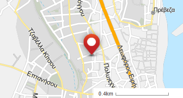 Location of business on map