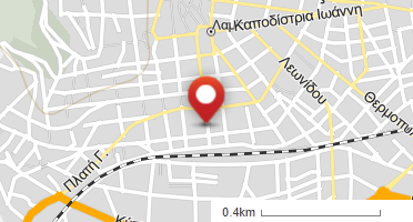 Location of business on map