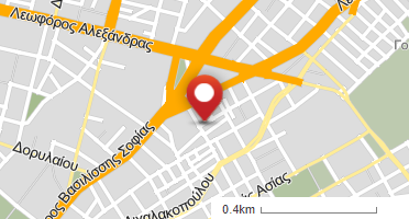 Location of business on map