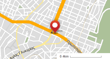 Location of business on map