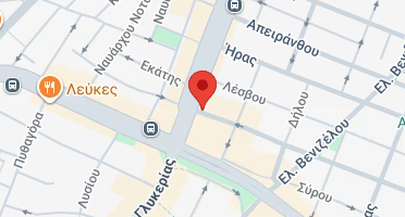 Location of business on map