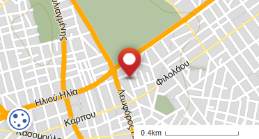 Location of business on map