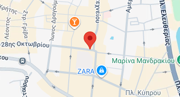 Χάρτης και σημείο της επιχείρησης