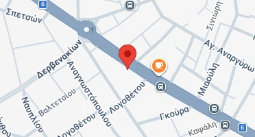 Location of business on map