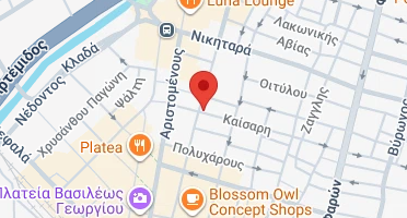 Location of business on map