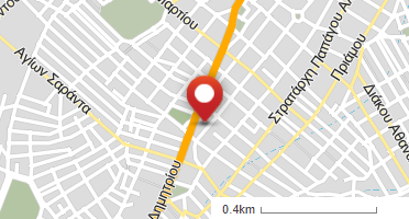Location of business on map