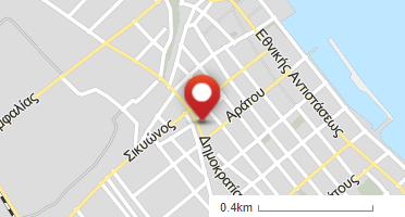 Location of business on map