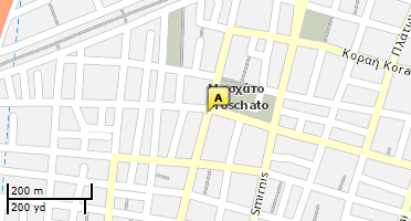 Location of business on map