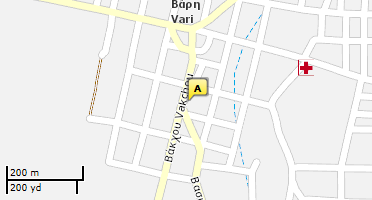 Location of business on map