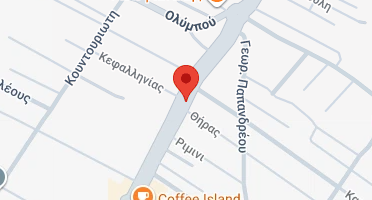 Location of business on map