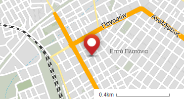 Location of business on map